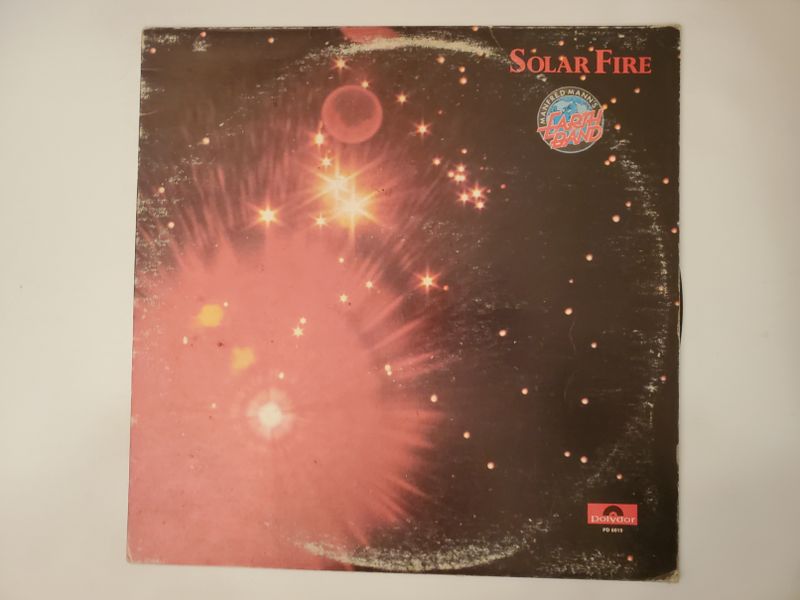 Manfred Mann's Earth Band Solar Fire vinyl record